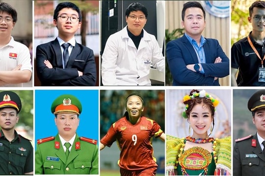 Chính thức công bố 10 gương mặt trẻ Việt Nam tiêu biểu năm 2022