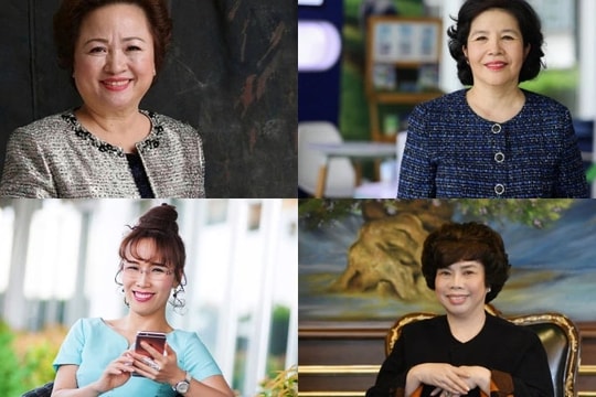 Những bóng hồng nức tiếng trên thương trường Việt