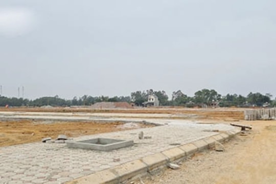 3 mức khởi điểm đấu giá 14 lô đất điểm dân cư mới thôn An Điền