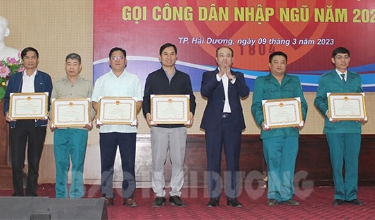 2 trường hợp ở TP Hải Dương không nhận lệnh gọi nhập ngũ