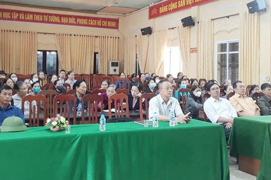 Hơn 600 nông dân huyện Bình Giang được tập huấn sử dụng phân bón