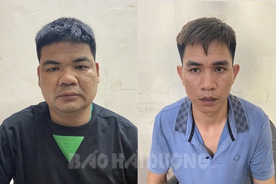 Công an TP Hải Dương bắt 2 đối tượng mua bán ma túy và tàng trữ vũ khí trái phép