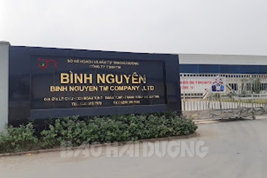 Công ty TNHH Thương mại Bình Nguyên bị phạt 325 triệu đồng vi xả thải trái phép