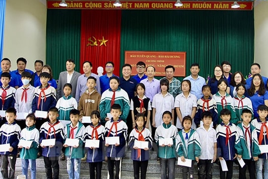 [Audio] Tuổi trẻ Báo Hải Dương và hành trình “Trao yêu thương - Nâng ước mơ em” ở Tuyên Quang