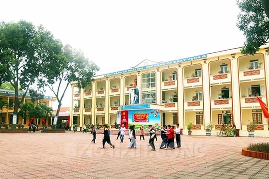 Đột phá xây dựng cơ sở vật chất trường học