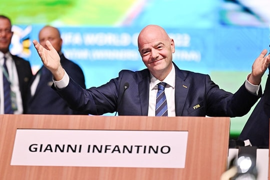 Ông Gianni Infantino tái đắc cử Chủ tịch FIFA