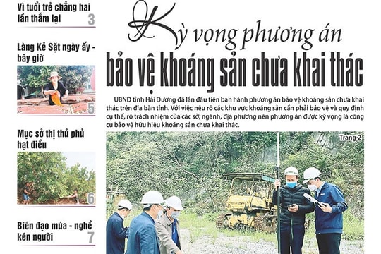 Đón đọc Hải Dương cuối tuần