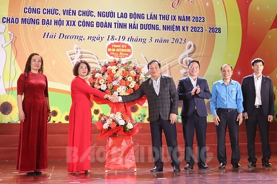 [Video] Đặc sắc liên hoan văn nghệ của người lao động Hải Dương