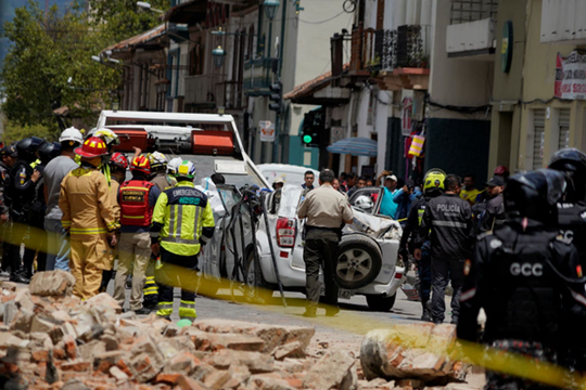 Động đất mạnh 6,5 độ tại Ecuador, ít nhất 12 người thiệt mạng