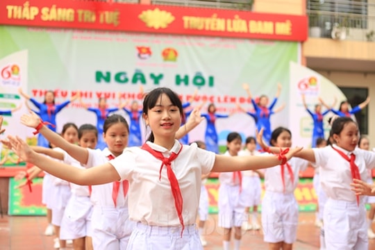 [Video] Sôi nổi Ngày hội "Thiếu nhi vui khỏe - Tiến bước lên Đoàn"