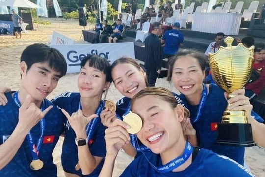 Vietnam win Asian Beach Handball Championship gold medal