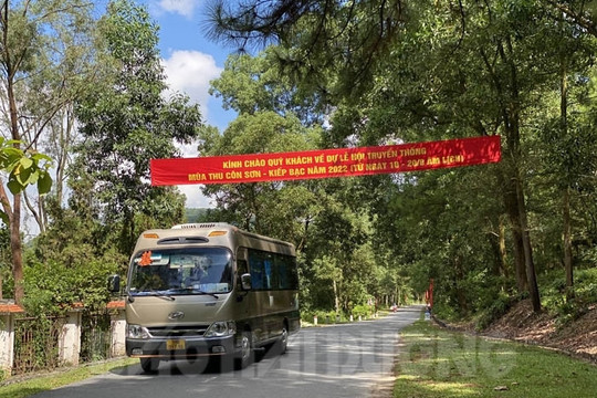 Thêm hơn 593 tỷ đồng xây dựng đường vào Côn Sơn - Kiếp Bạc