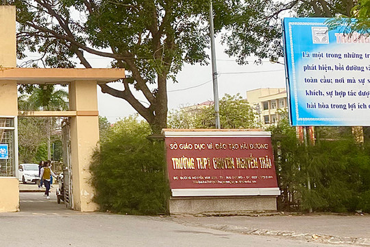 [Audio] Trường THPT chuyên Nguyễn Trãi tăng chỉ tiêu tuyển sinh vào lớp 10