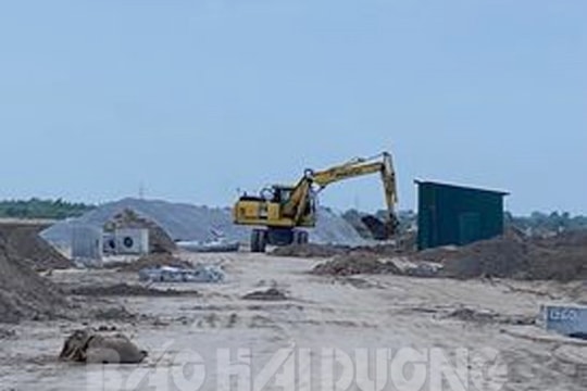 Khu công nghiệp Gia Lộc giải phóng mặt bằng đạt 98,8% diện tích
