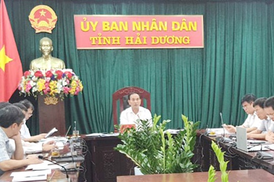 [Audio] Xem xét điều chỉnh quy hoạch đô thị ở TP Hải Dương và một số dự án giao thông trọng điểm 