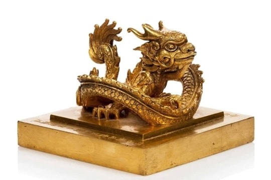 Nguy cơ ấn vàng quan trọng triều Nguyễn bị bán ra nước ngoài, Cục Di sản nói gì?
