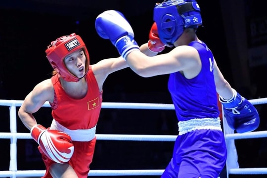 Nguyễn Thị Tâm về nhì tại Giải vô địch boxing nữ thế giới 2023