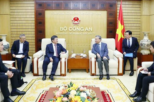 Thúc đẩy hợp tác giữa Bộ Công an Việt Nam và JICA Nhật Bản