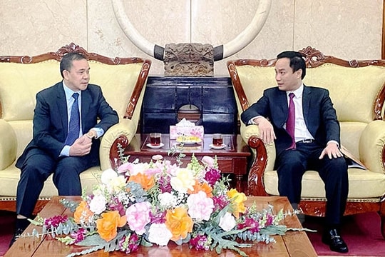 Lao ambassador to promote agricultural development cooperation with Hai Duong 