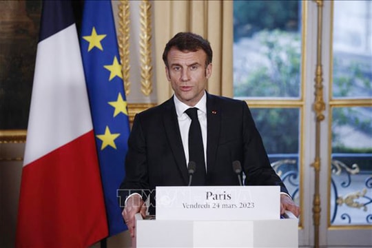 Tổng thống Pháp Emmanuel Macron thăm Trung Quốc 