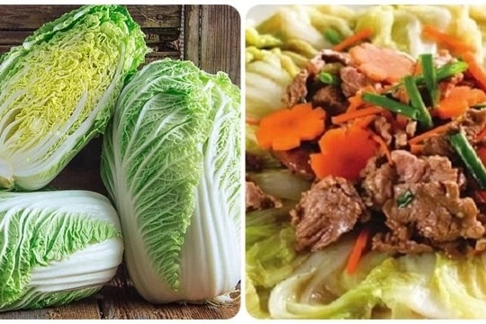 Cải thảo và 7 công dụng tuyệt vời cho sức khỏe ít người biết