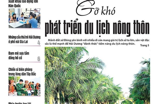 Đón đọc Hải Dương cuối tuần
