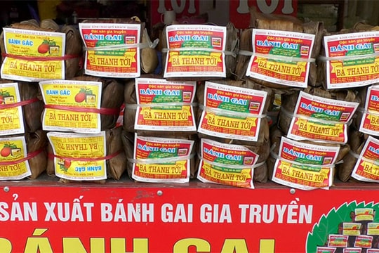 Ngọt bùi bánh gai Bà Thanh Tới