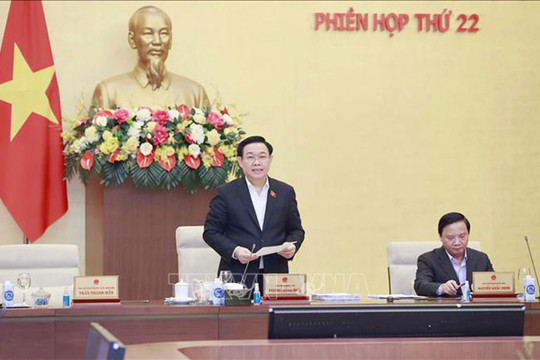 Bế mạc Phiên họp thứ 22 của Ủy ban Thường vụ Quốc hội