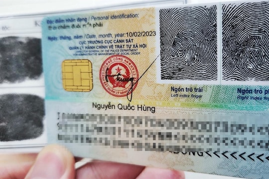 Lý do Bộ Công an đề xuất bỏ vân tay ngón trỏ khi cấp căn cước công dân