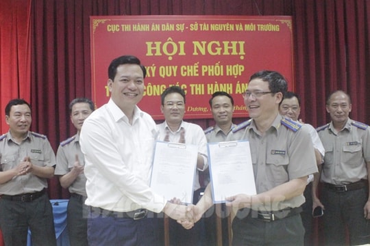 Tăng cường phối hợp thi hành án lĩnh vực đất đai