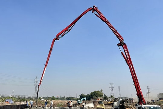 Thiếu vật liệu san lấp,  nhà thầu loay hoay