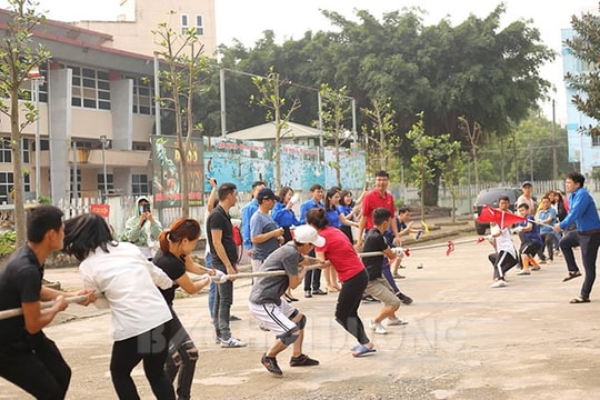 Hơn 100 thanh niên khuyết tật Hải Dương giao lưu thể thao