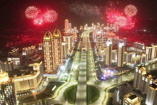 Cận cảnh 10.000 căn hộ mới xây tại Bình Nhưỡng