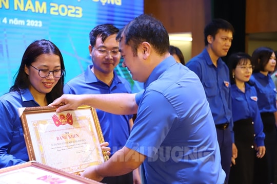 Tuyên dương 55 tập thể, cá nhân xuất sắc trong Tháng Thanh niên