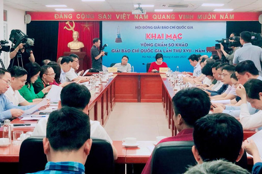 1.893 tác phẩm dự Giải Báo chí Quốc gia lần thứ 17 năm 2022