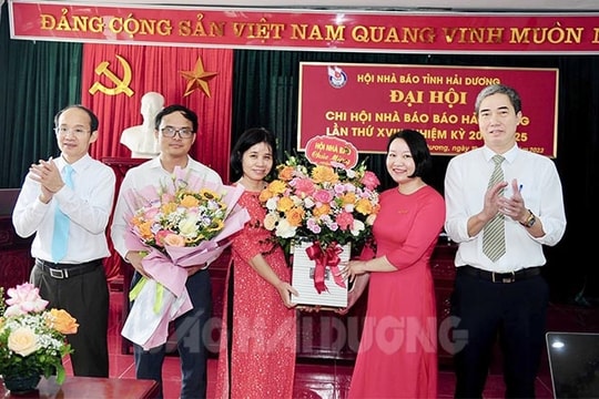 Chi hội Nhà báo Báo Hải Dương tổ chức đại hội điểm 