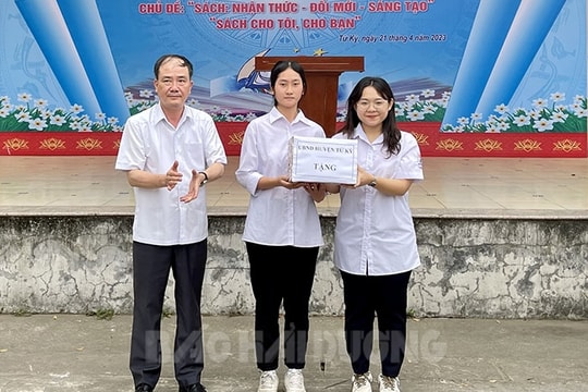 Tứ Kỳ, Gia Lộc hưởng ứng Ngày Sách và văn hóa đọc Việt Nam