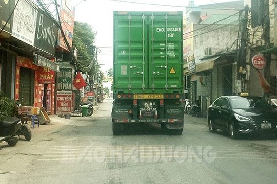 3 đường huyện ở Cẩm Giàng mất an toàn