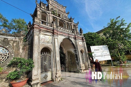 Độc đáo kiến trúc "tiền Phật - hậu Thánh" ở chùa Trông