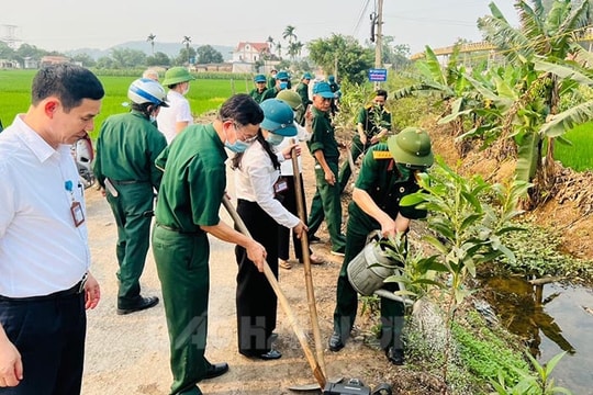 Ra mắt nhiều mô hình bảo vệ môi trường tại Kinh Môn