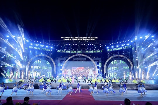 Khai mạc lễ hội du lịch biển Sầm Sơn 2023