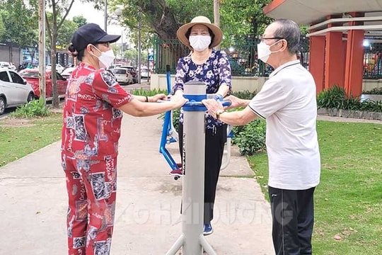 TP Hải Dương đầu tư hơn 18 tỷ đồng lắp đặt dụng cụ thể dục ngoài trời