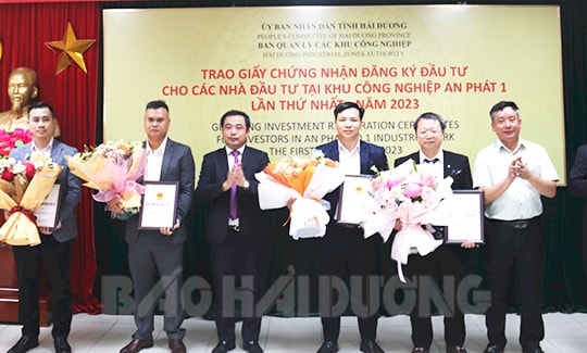 First four businesses certified to invest in An Phat 1 industrial park