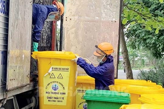 Cách phân loại, thu gom chất thải y tế