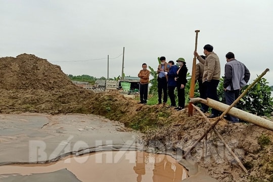 Kiên quyết xử lý trách nhiệm người đứng đầu khi để xảy ra khai thác khoáng sản trái phép kéo dài