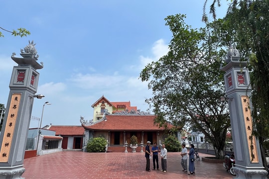 Ngôi đình thờ 4 vị thủy thần thời Hùng Vương