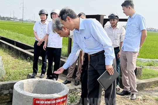 Xây dựng "cánh đồng không rác thải" đầu tiên của huyện Nam Sách 
