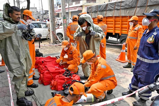 Rò rỉ khí gas ở Ấn Độ, 11 người thiệt mạng