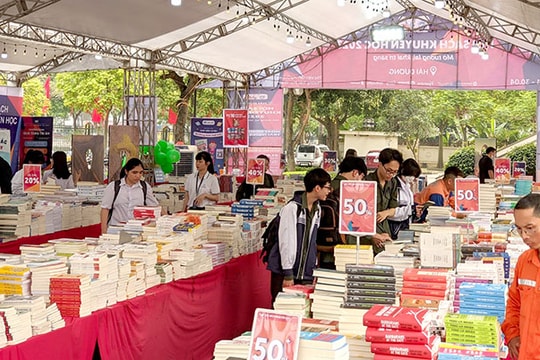 Hơn 6.000 lượt người Hải Dương đã tham gia chương trình Hội sách khuyến học