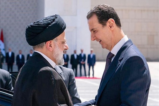Tổng thống Iran thăm Syria